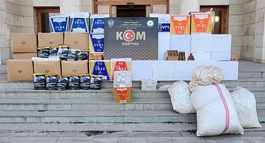 Deposunda Kaçak Ürün Ele Geçirilen Şüpheli Yakalandı