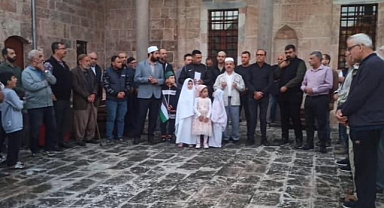 Hatay'da Filistin'de Ölenler İçin Dua Edildi