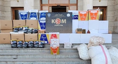 Hatay'da iş yeri ve deposunda kaçak ürün ele geçirilen şüpheli yakalandı