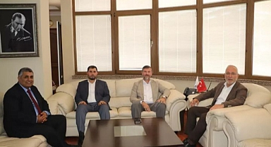 İl Müftüsü Topçu, Başkan Tosyalı'yı Ziyaret Etti