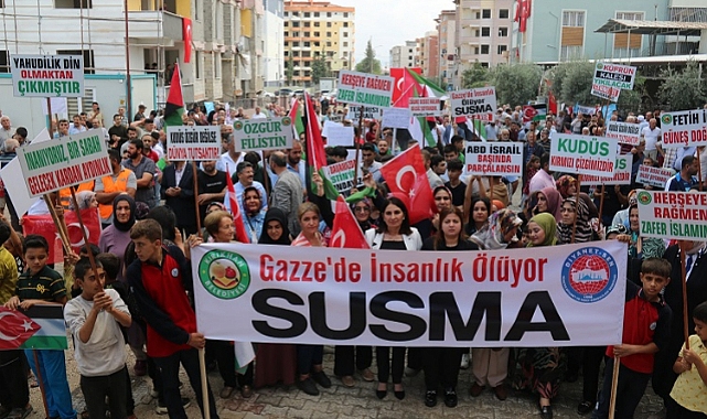 İsrail&#039;in Saldırıları Protesto Edildi