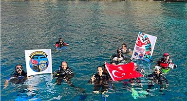 KARAMAĞARA’DA DERİNLERE SAYGI DALIŞI