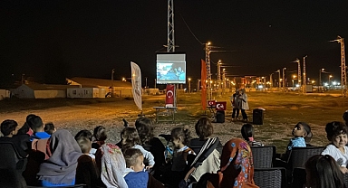 Konteyner Kentte Sinema Etkinliği Düzenlendi