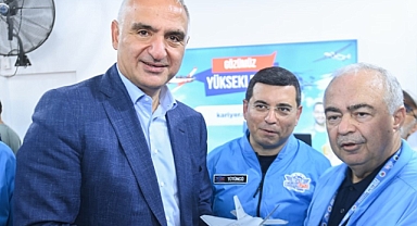 Kültür ve Turizm Bakanı Ersoy, Bilim Festivali'ni ziyaret etti