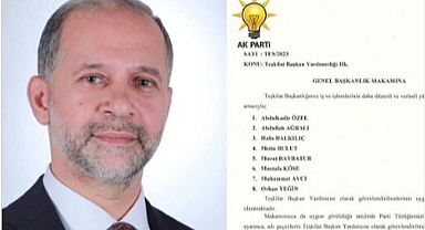 Milletvekili Özel’e Yeni Görev