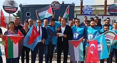 Sağlık-Sen Hatay, Filistin Halkının Yanında