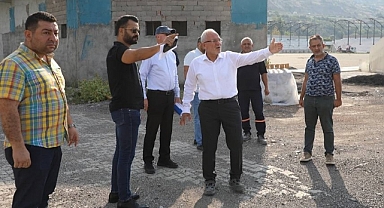 TOSYALI, STAD ÇALIŞMALARINI İNCELEDİ