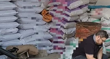 120 ton sahte gübre ele geçirildi