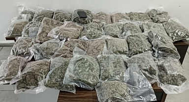 17 kilogram esrar ele geçirildi