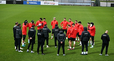 A Millî Takım, Almanya Maçı Hazırlıklarına Başladı