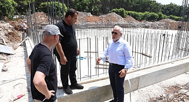 BAŞKAN FATİH TOSYALI ÇALIŞMALARI İNCELEDİ