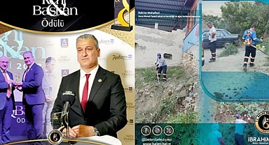 BAŞKAN İBRAHİM GÜL’E EN BAŞARILI BAŞKAN ÖDÜLÜ