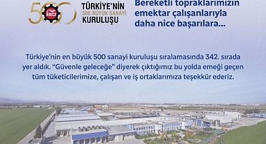 Beyza Piliç En Büyük İSO 500 Listesinde