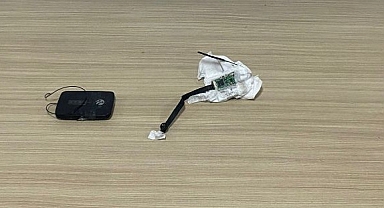 Ehliyet sınavına girecek adayın üzerinde kopya düzeneği bulundu