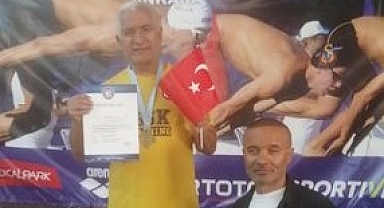 HATAYLI SPORCU TÜRKİYE REKORU KIRDI