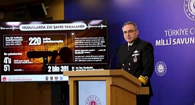 Hudutlarda 220 Şahıs Yakalandı