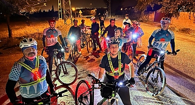 Lösemili Çocuklar Haftası Dolayısıyla Bisiklet Turu Düzenlendi