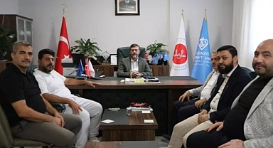 MEMUR SEN HEYETİNDEN MÜFTÜ TOPÇU’YA ZİYARET