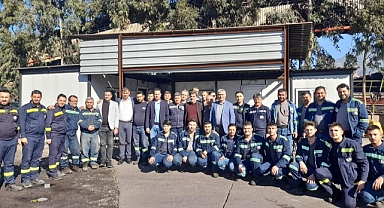 Özçelik-İş Sendikasından İsdemir İşçilerine Ziyaret