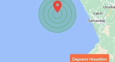 Samandağ’da 3,2 Büyüklüğünde Deprem