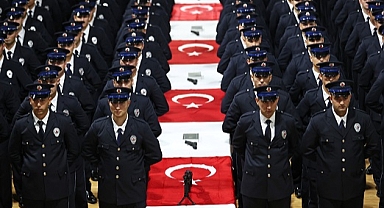 750 polis adayı yemin etti