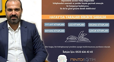BAŞKAN A. ADAYINDAN ANLAMLI KAMPANYA “HATAY’DA YARALARI BİRLİKTE SARALIM!”