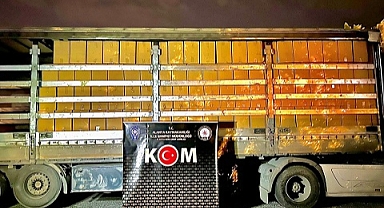 Kaçak tütün operasyonunda 2 şüpheli yakalandı