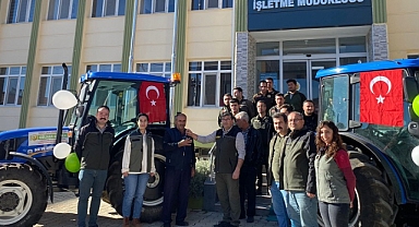 Orman köylülerine traktör desteği verildi
