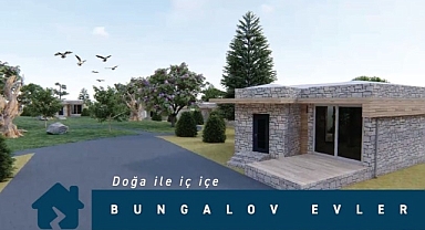 ŞAHİN TEPESİNE BUNGALOV EV