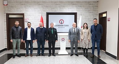 Tosyalı, Rektör Depci’yi Ziyaret Etti