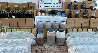 3,5 ton sahte zeytinyağı ele geçirildi