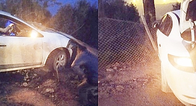ALTINÖZÜ'NDE FECİ KAZA: 1 YARALI