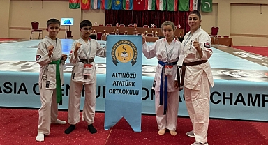 ALTINÖZÜLÜ SPORCULAR 8 DERECE ELDE ETTİ