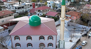 HASSA’DA ONARILAN CAMİ HİZMETTE