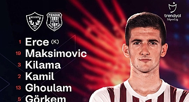 Hatayspor’un İlk Onbiri Açıklandı