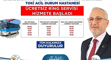 İskenderun Belediyesi’nden Ücretsiz Servis