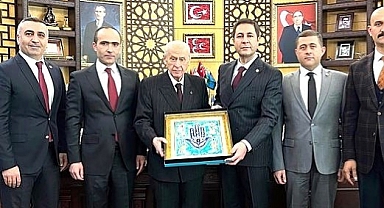 Kaşıkçı'dan MHP Lideri Bahçeli'ye Ziyaret