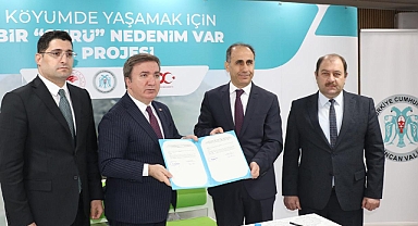 KÖYDE YAŞAM ÖZENDİRİLİYOR