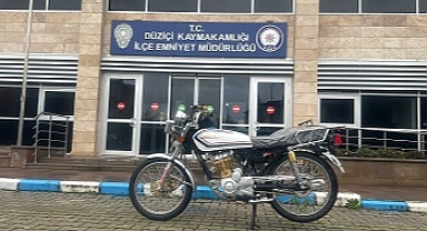 Motosiklet çaldığı iddia edilen şüpheli yakalandı