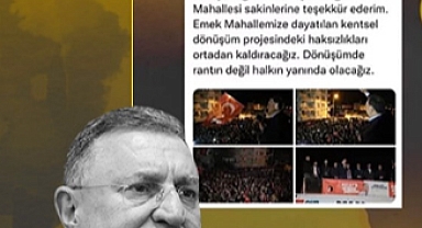ÖNCE YAPTI, SONRA İNKAR ETTİ İŞTE TİPİK LÜTFÜ BELEDİYECİLİĞİ