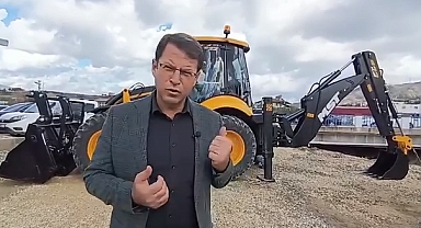 SAMANDAĞ’A BİR İŞ MAKİNESİ DAHA