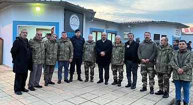 Şehit babalarından Kahramanmaraşlı şehidin ailesine ziyaret