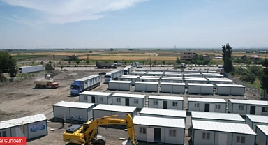 HATAY’A 100 KONTEYNER TESLİM ETTİLER