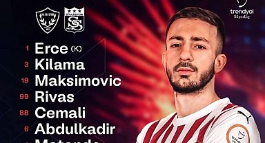 HATAYSPOR’DA İLK 11 AÇIKLANDI