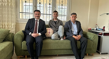 KAYMAKAM PENÇE KİLİT GAZİSİNİ ZİYARET ETTİ