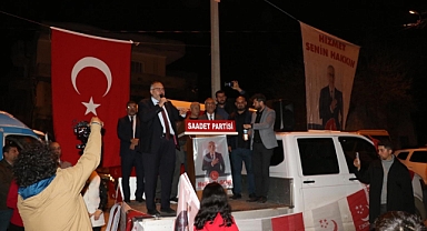 Çalışkan: Hatay'a Saadet Gelecek