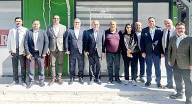 DEVA PARTİSİ’NDEN GAZETEMİZE NEZAKET ZİYARETİ