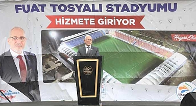 FUAT TOSYALI GENÇLİK SPOR MERKEZİ AÇILDI