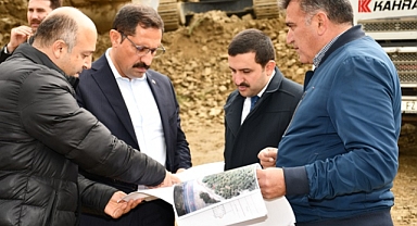 Hatay Valisi Masatlı, hükümet binası inşaatında incelemelerde bulundu