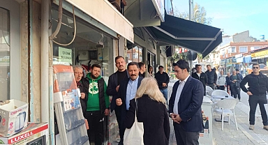 Hatay Valisi Masatlı, Samandağ'da esnafı ziyaret etti